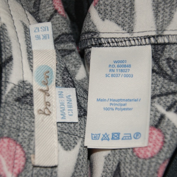 BODEN Swallow Vine Bird Print Alda Top Blouse [E6] - Picture 7 of 8